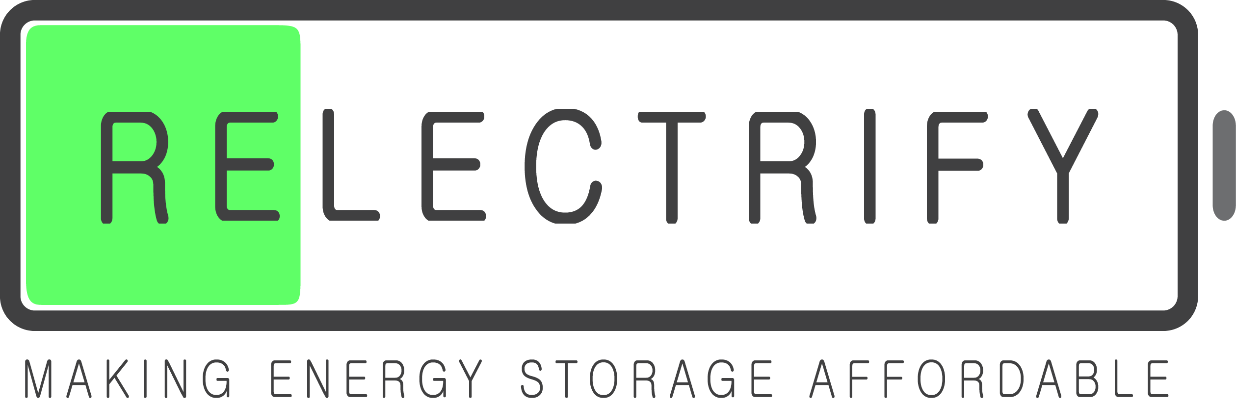 Relectrify logo with tagline